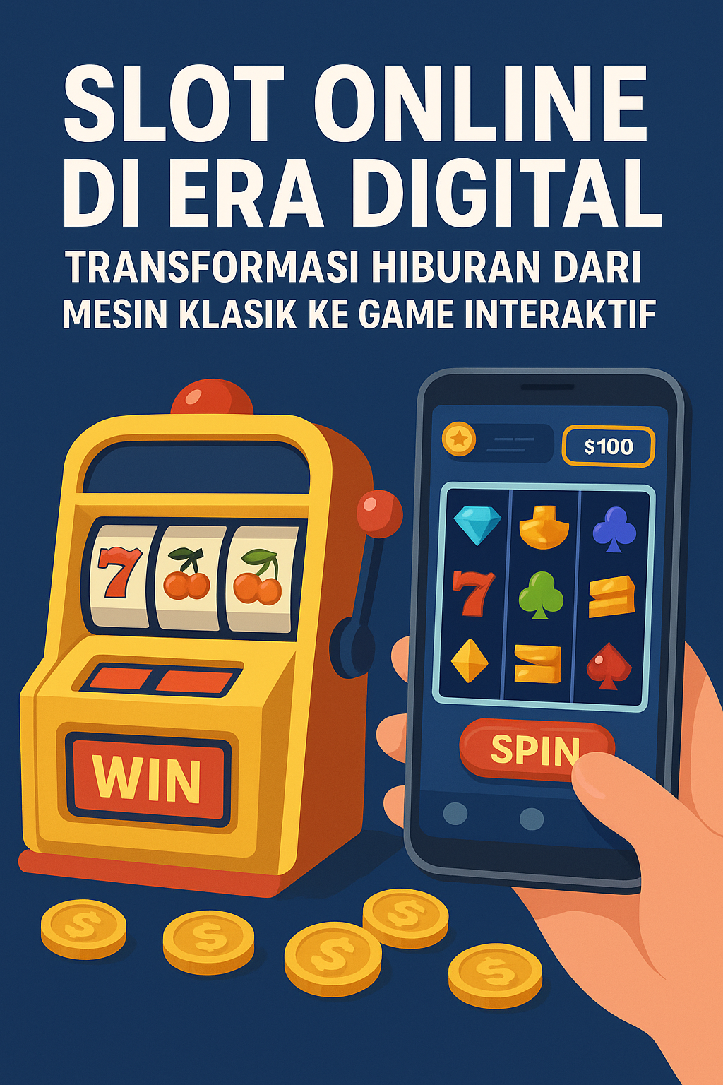 Slot Online di Era Digital: Transformasi Hiburan dari Mesin Klasik ke Game Interaktif