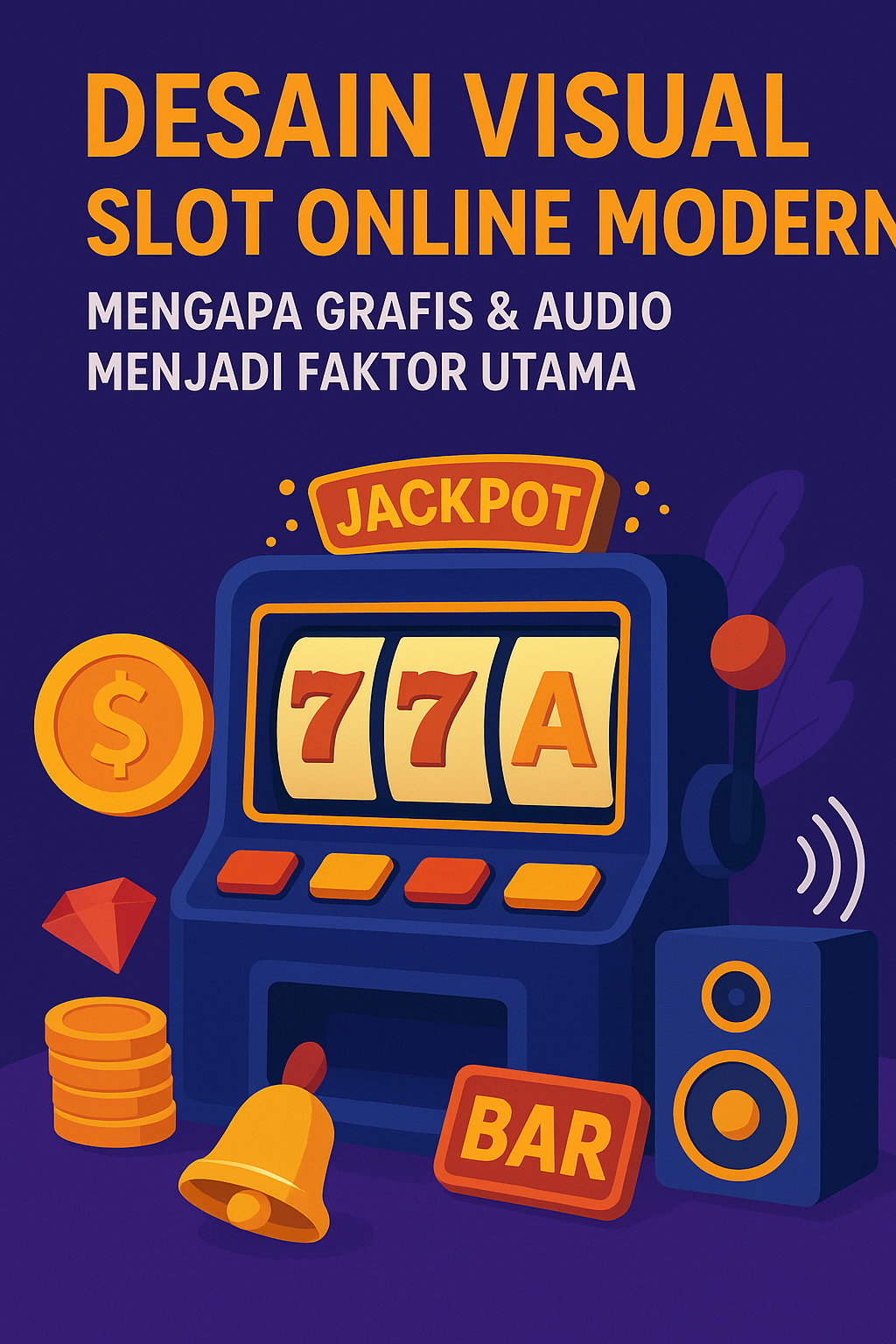Desain Visual Slot Online Modern: Mengapa Grafis dan Audio Menjadi Faktor Utama