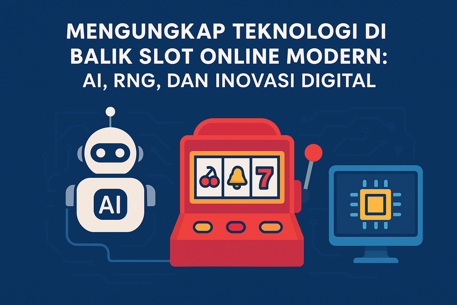 Mengungkap Teknologi di Balik Slot Online Modern: AI, RNG, dan Inovasi Digital